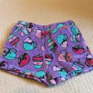 Cozy Kids Pajama Bottoms - Purple and Teal